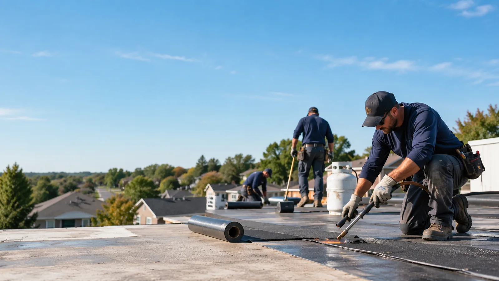 Flat Roof Leak Repair providers in Rochert, MN